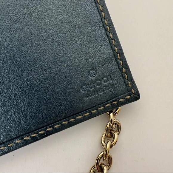 Gucci Leather Wallet on a Chain - Picture 6 of 16